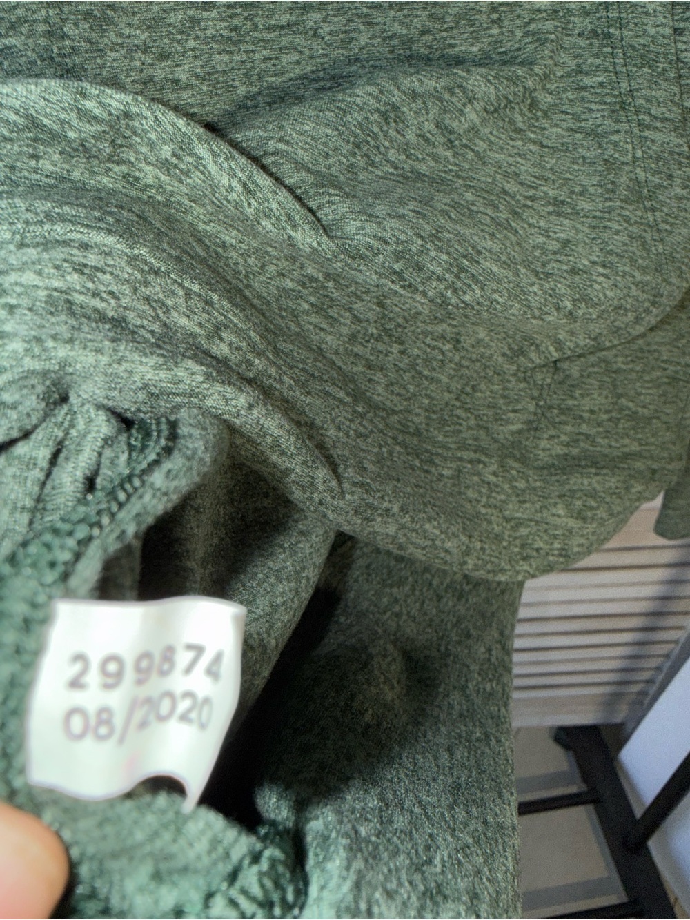 Outdoor Voices CloudKnit Hoodie Heather Green S EUC - Picture 4 of 4